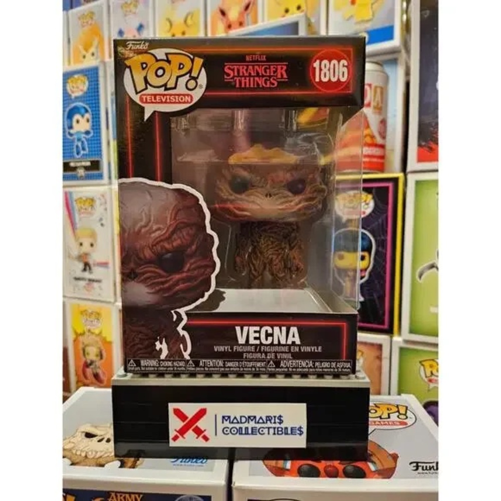 Funko Pop Vecna Figure with Red and Brown Details
